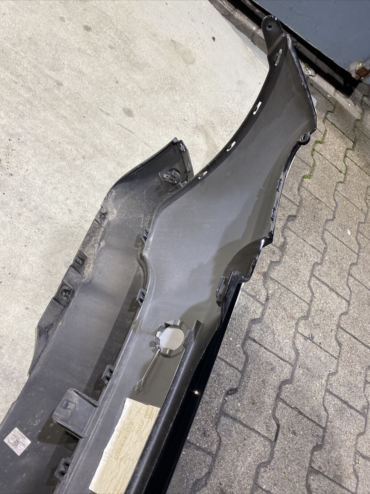 ORIGINAL MINI COOPER ONE F56 Stoßstange hinten 7300837 mit PDC SPOILER