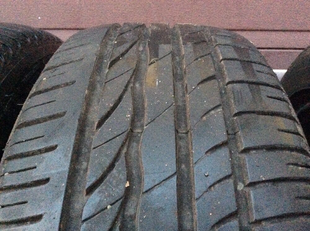 4x Original BMW E87 E88 E90 Sommerreifen Bridgestone 205 55 R16 91V RSC RUNFLAT