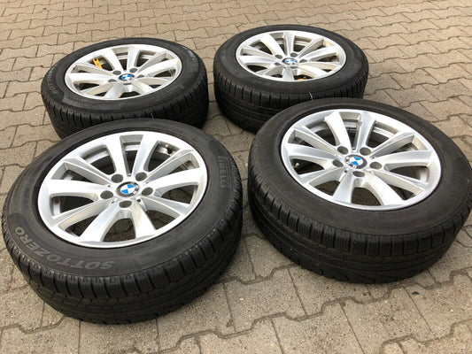 BMW F10 F11 F06 F12 V Speiche 236 Alufelgen Winterreifen 225 55 R17 97H PIRELLI