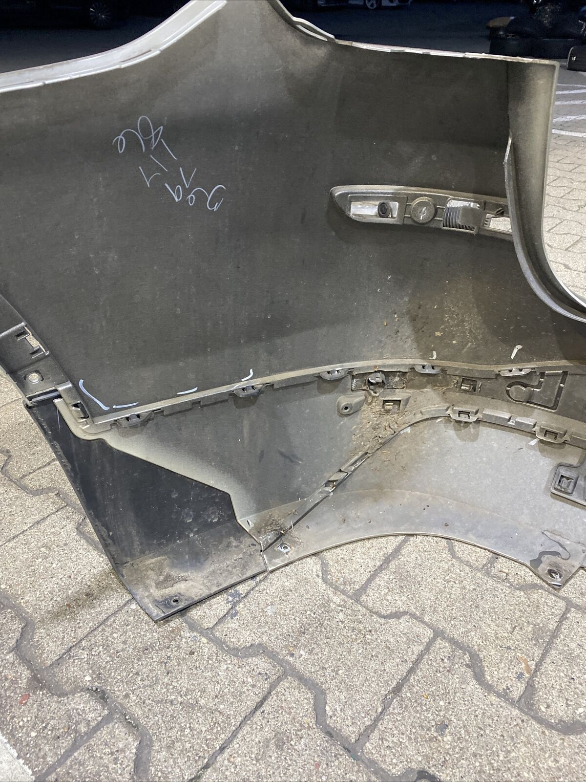 ORIGINAL BMW X3 F25 LCI FACELIFT Stoßstange mit PDC Loch Diffusor