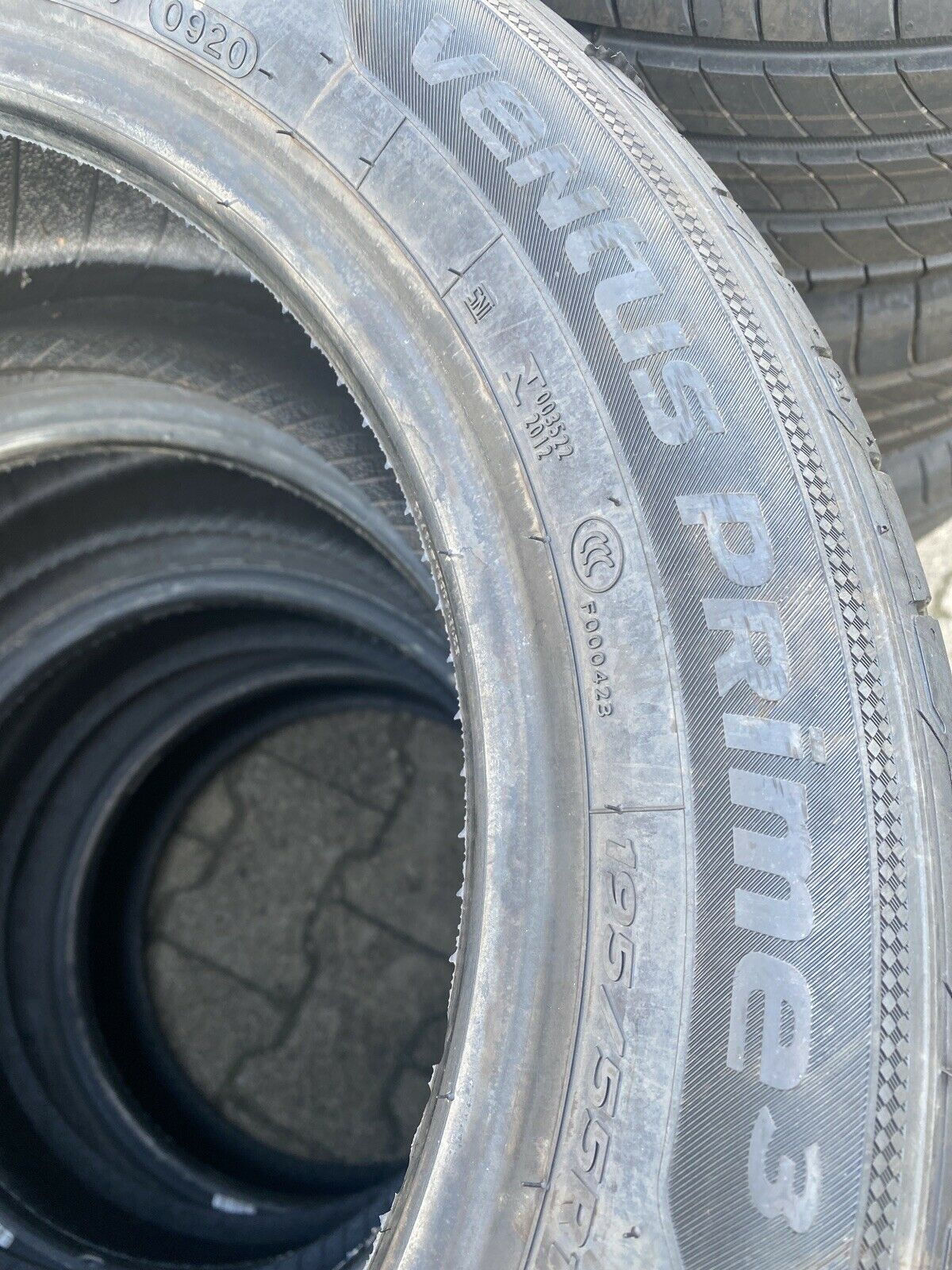 4x NEUWERTIGE BMW MINI HANKOOK VENTUS PRIME3 Sommerreifen 195 55 R16 87W DOT0920