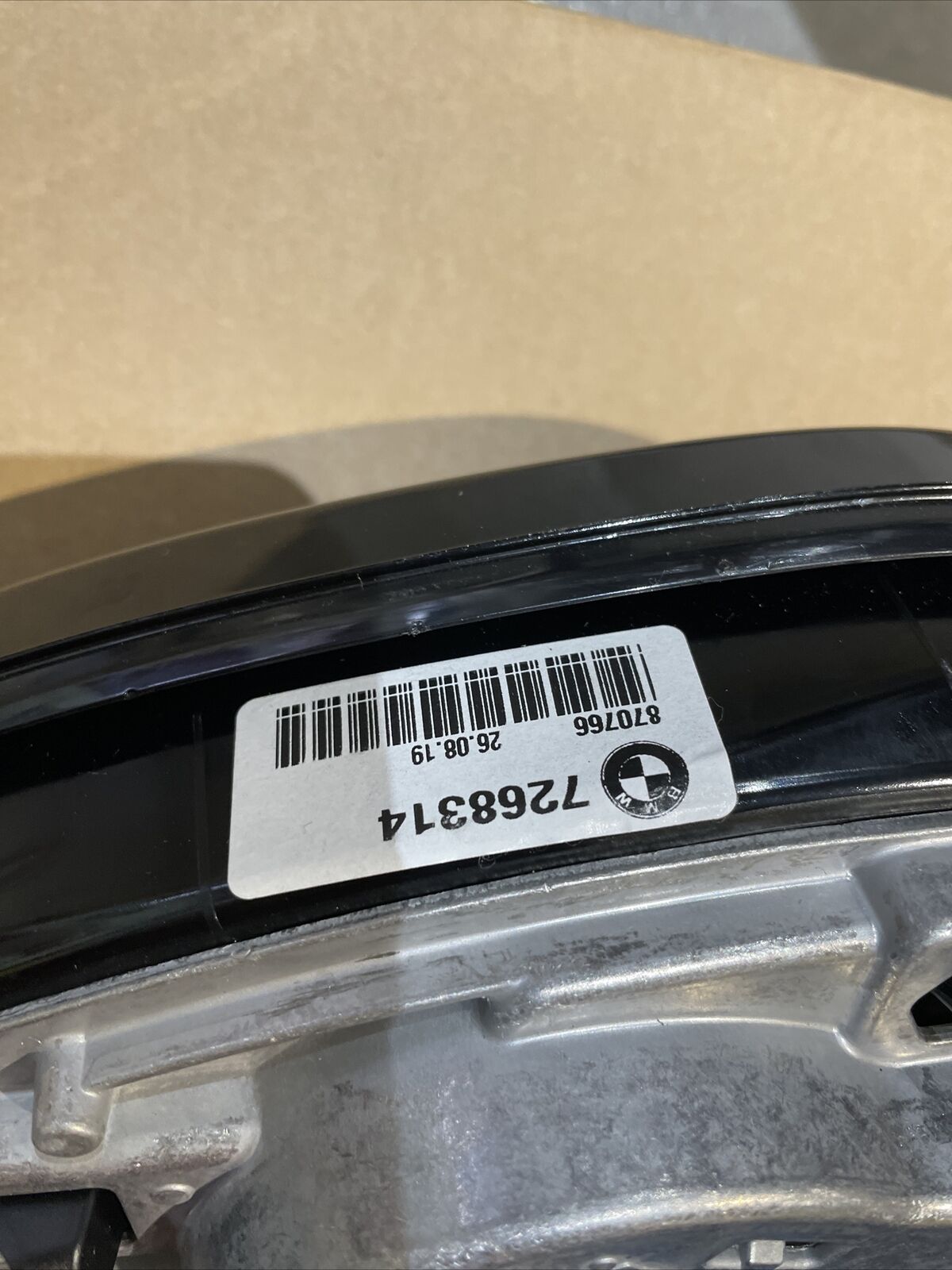 BMW 1er E82 E88 E81 M Aussenspiegel beheizt GLANZ SCHWARZ SHADOW LINE 7282044