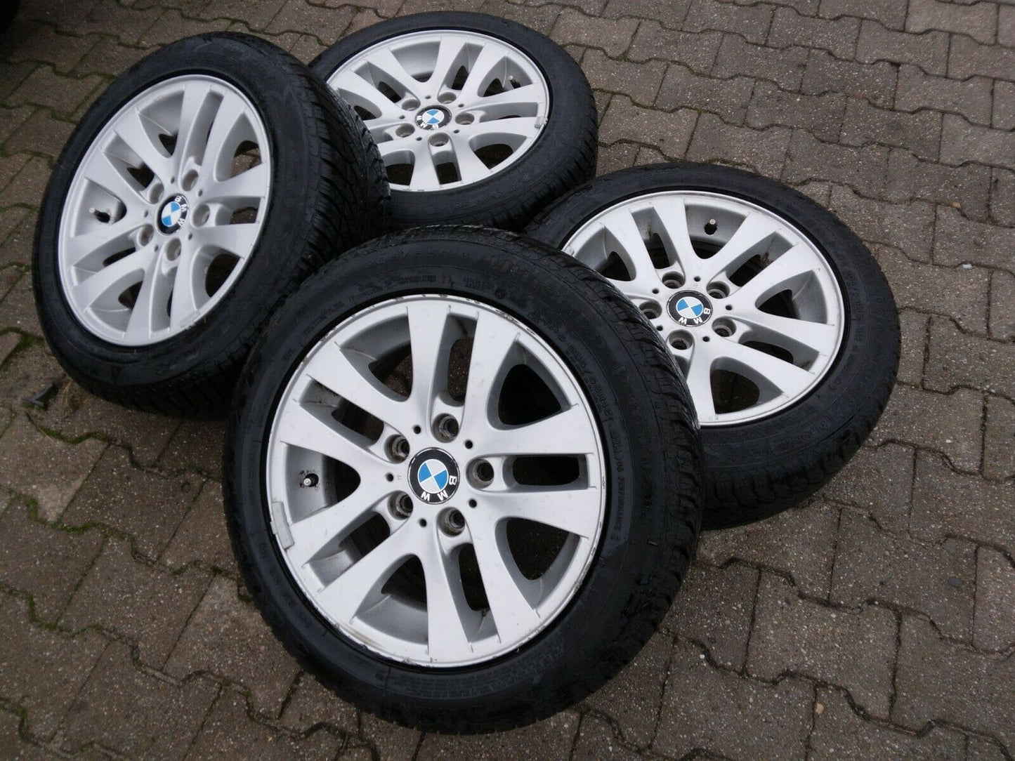 BMW E90 E91 Alufelgen 6775595 Styling 156 Winterreifen 205 55 R16 91H Goodyear