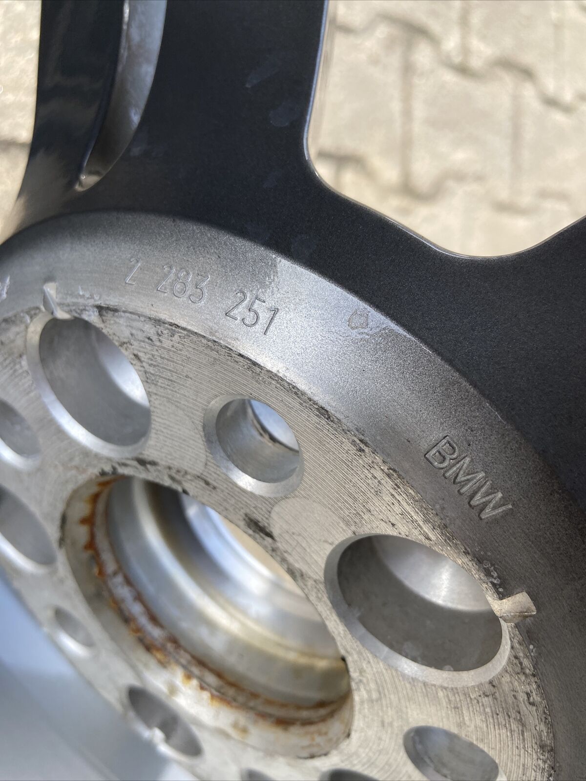 1x SELTENE ORIGINAL BMW E61 E60 M5 M167 ALUFELGE FÜR HINTERACHSE 9J 2283251 IS17