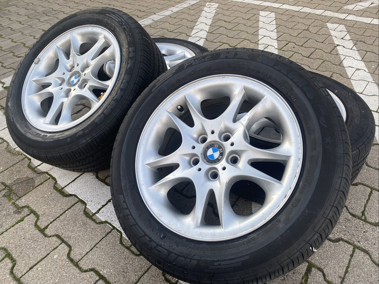 ORIGINAL BMW X3 E83 ALUFELGEN Styling 111 Sommerreifen 235 55 R17 99H 3401199