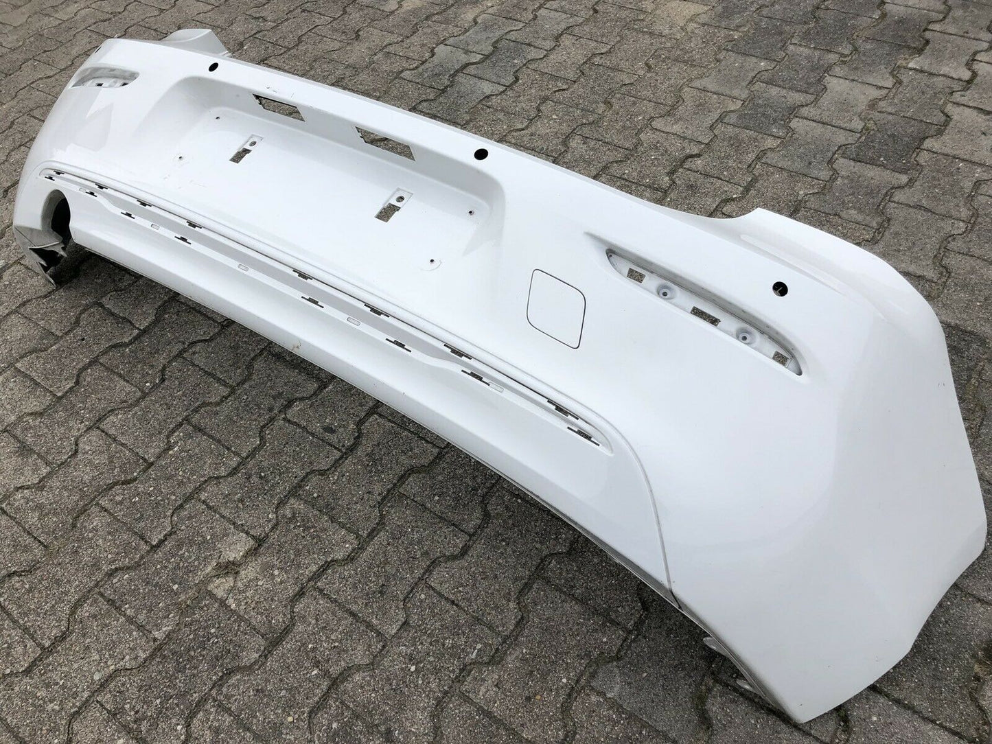 Original BMW F20 F21 LCI Stoßstange Facelift mit PDC Alpinweiss Sport Lines