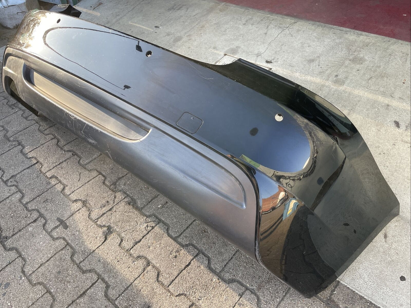 ORIGINAL BMW E82 E88 M PAKET FACELIFT Stoßstange MIT PDC und DIFFUSOR