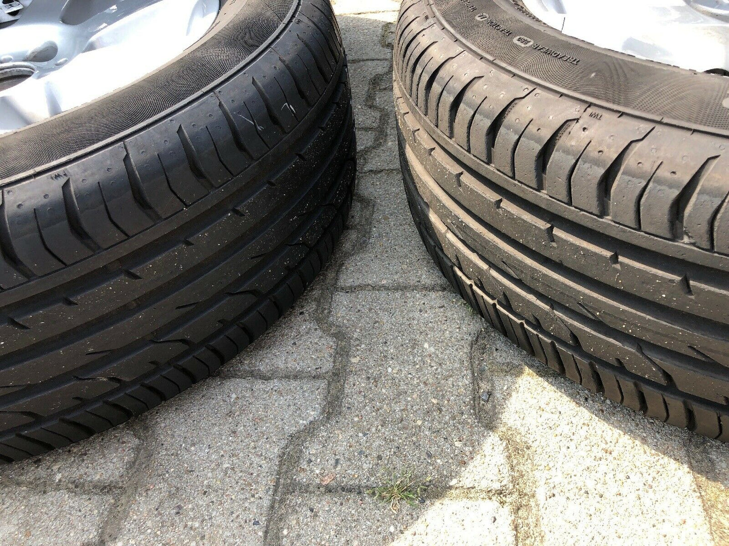 BMW E60 E61 ALUFELGEN Styling 115 CONTI SOMMERREIFEN 225 55 R16 95Y TN 6758774