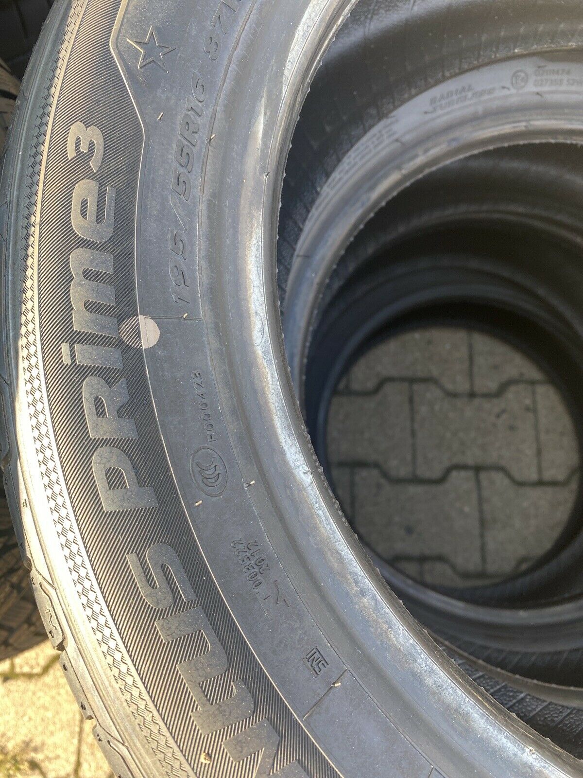 4x NEUWERTIGE BMW MINI HANKOOK VENTUS PRIME3 Sommerreifen 195 55 R16 87W DOT1020
