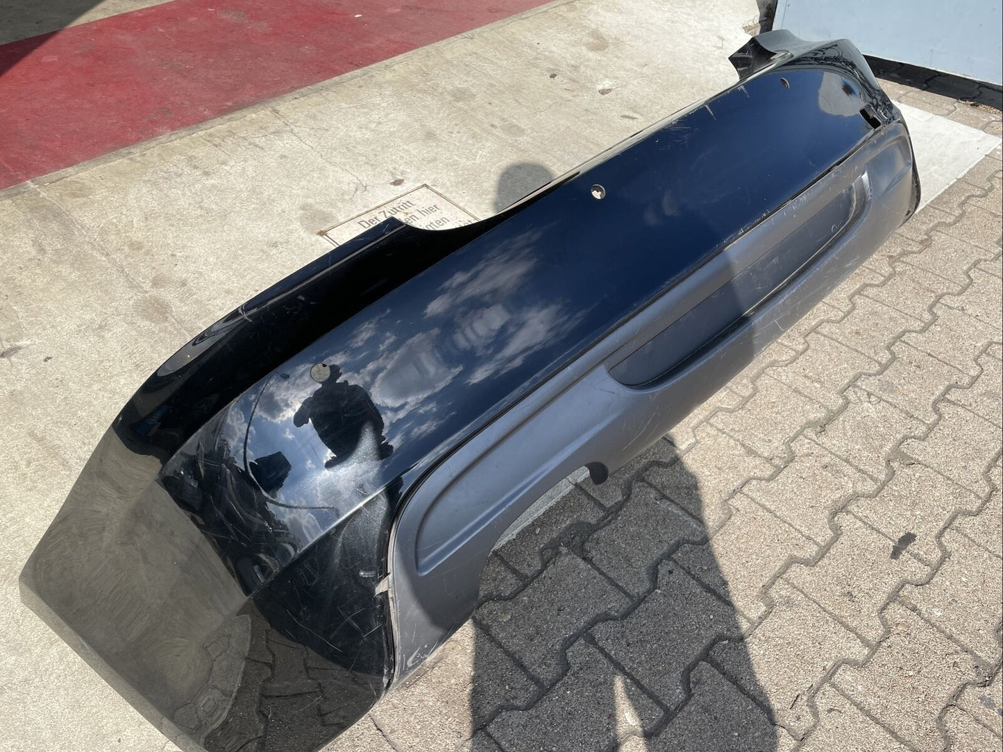 ORIGINAL BMW E82 E88 M PAKET FACELIFT Stoßstange MIT PDC und DIFFUSOR
