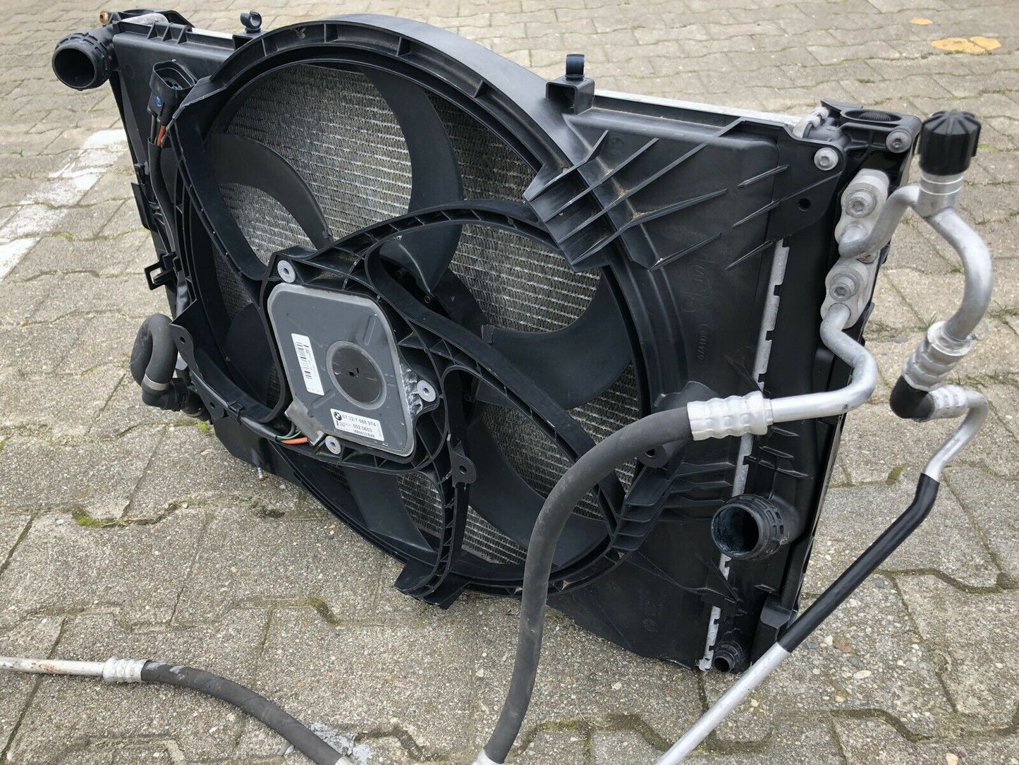BMW X1 E84 Kühlerpaket Wasserkühler Klimakühler E Lüfter Druckleitung E90 E87