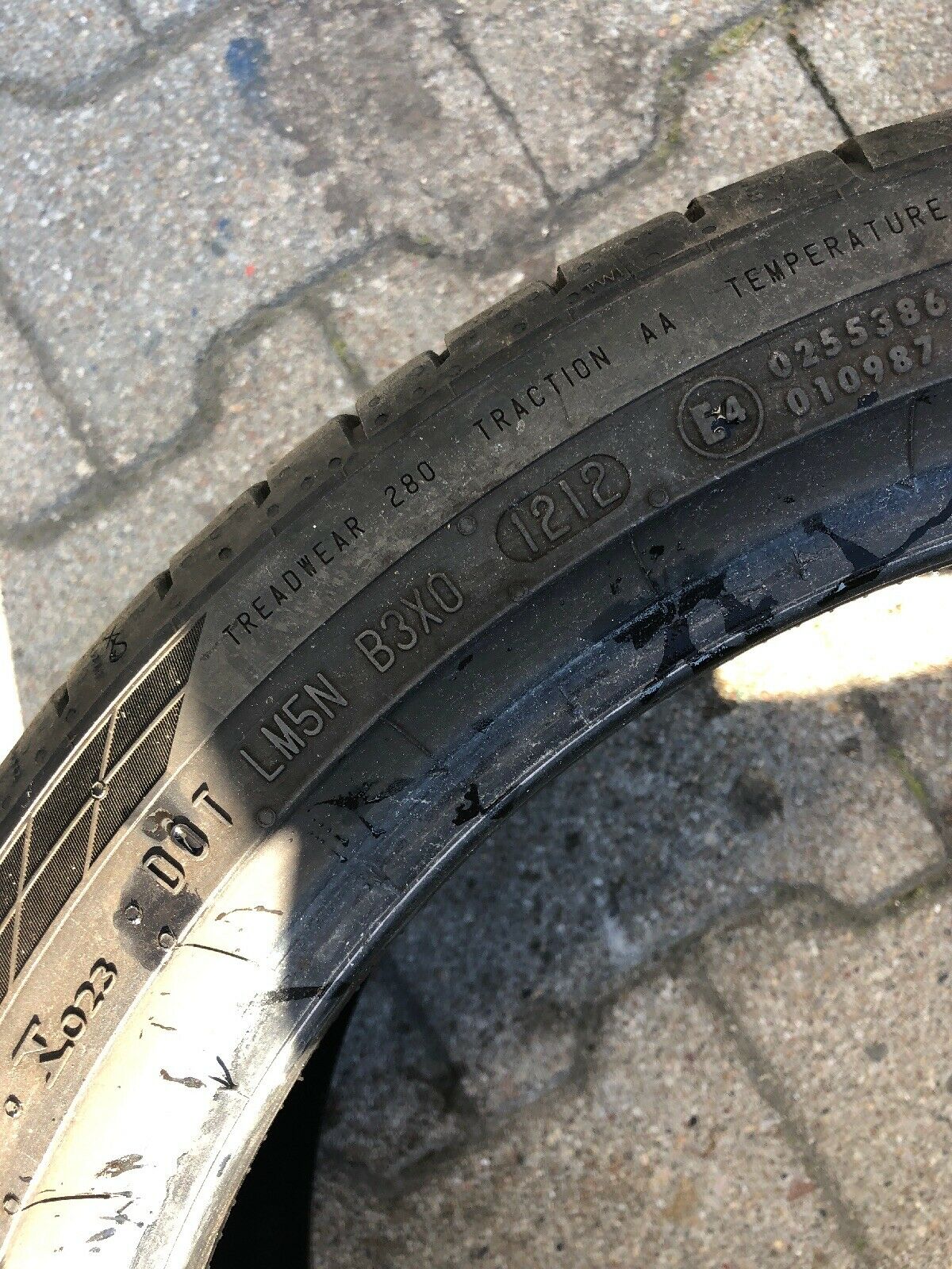 1x BMW Continental Sport Contact 5 Sommerreifen 225 40 R18 88Y RSC RUNFLAT