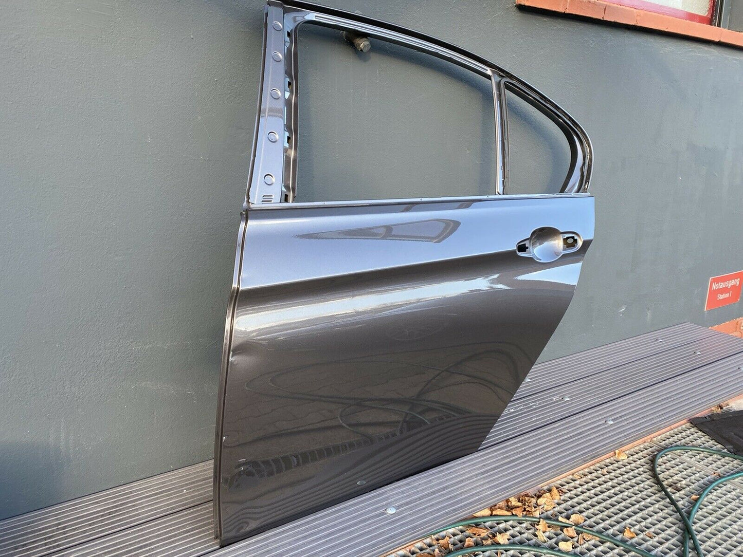 ORIGINAL BMW F30 3er Tür LIMOUSINE HI LINKS Kotflügel Stoßstange Achse