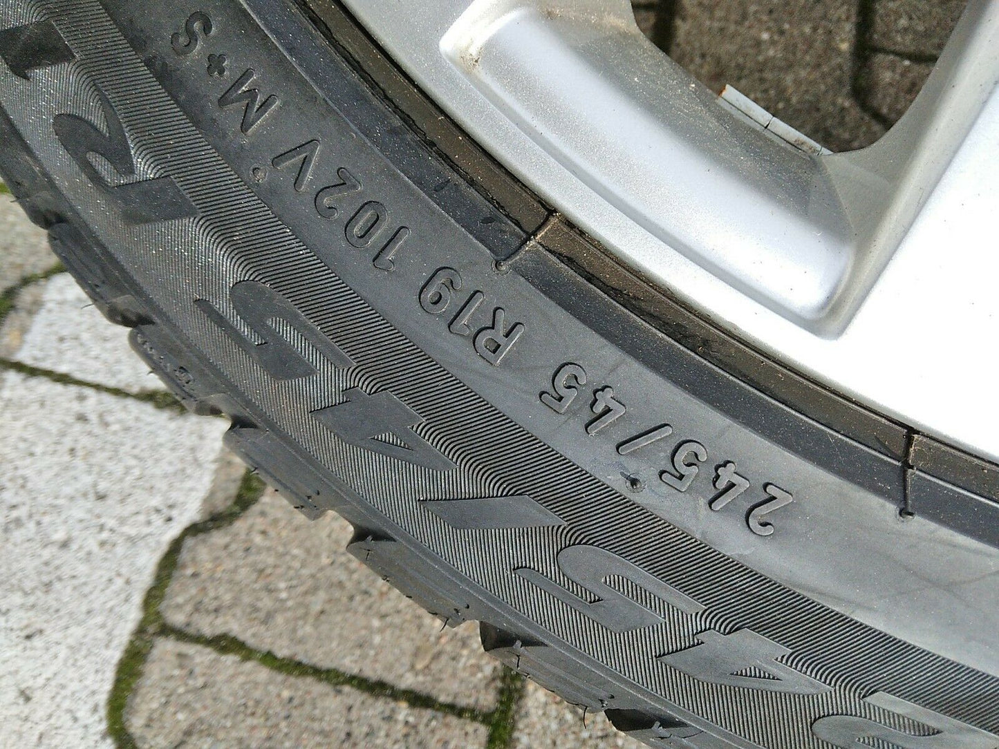 BMW G11 G12 Alufelgen Winterreifen Borbet RDCI RSC 245 45 R19 102V KBA 49548