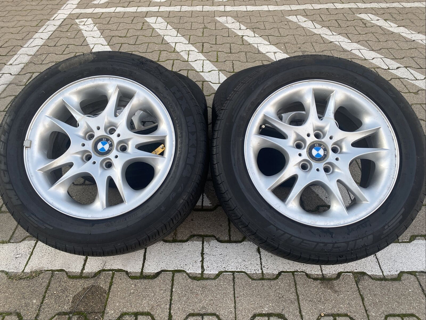 ORIGINAL BMW X3 E83 ALUFELGEN Styling 111 Sommerreifen 235 55 R17 99H 3401199