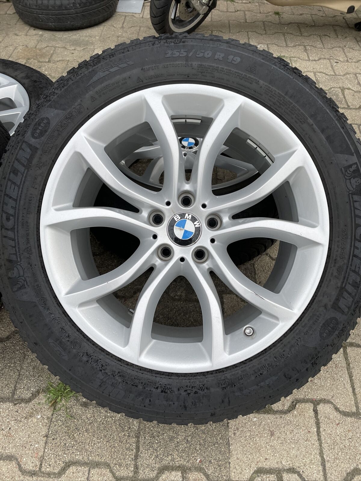 BMW X6 F16 Alufelgen Style 594 RDCI 9J 19 IS48 & 18 Winterreifen 255 50 R19 107V