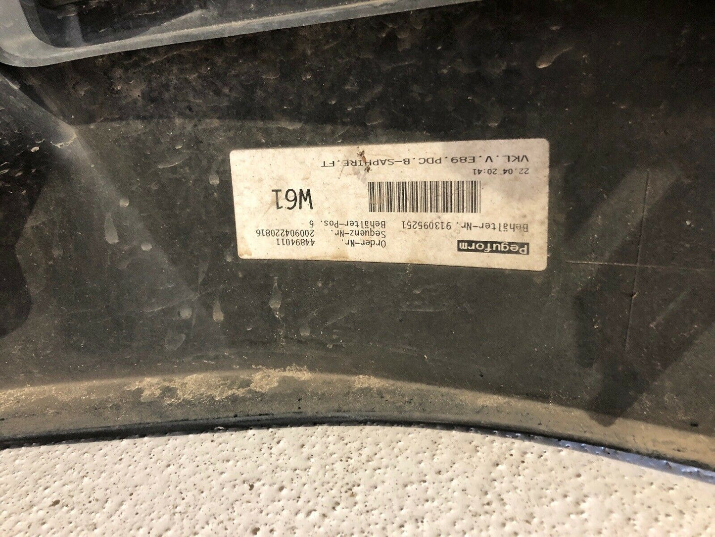 ORIGINAL BMW Z4 E89 Stoßstange vorne PDC SWR XENON Black Sapphire