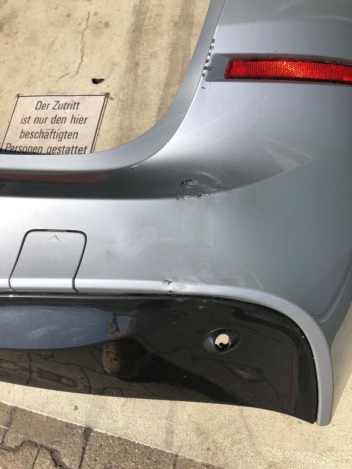 ORIGINAL BMW F46 Gran Tourer M PAKET Stoßstange mit PDC & DIFFUSOR HINTEN