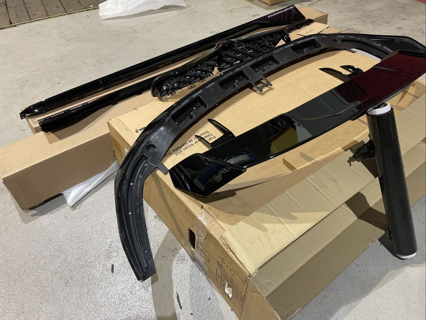 BMW 1er F40 PERFORMANCE Ziergitter 7450961 Seitenschweller Heck Spoiler BODYKIT