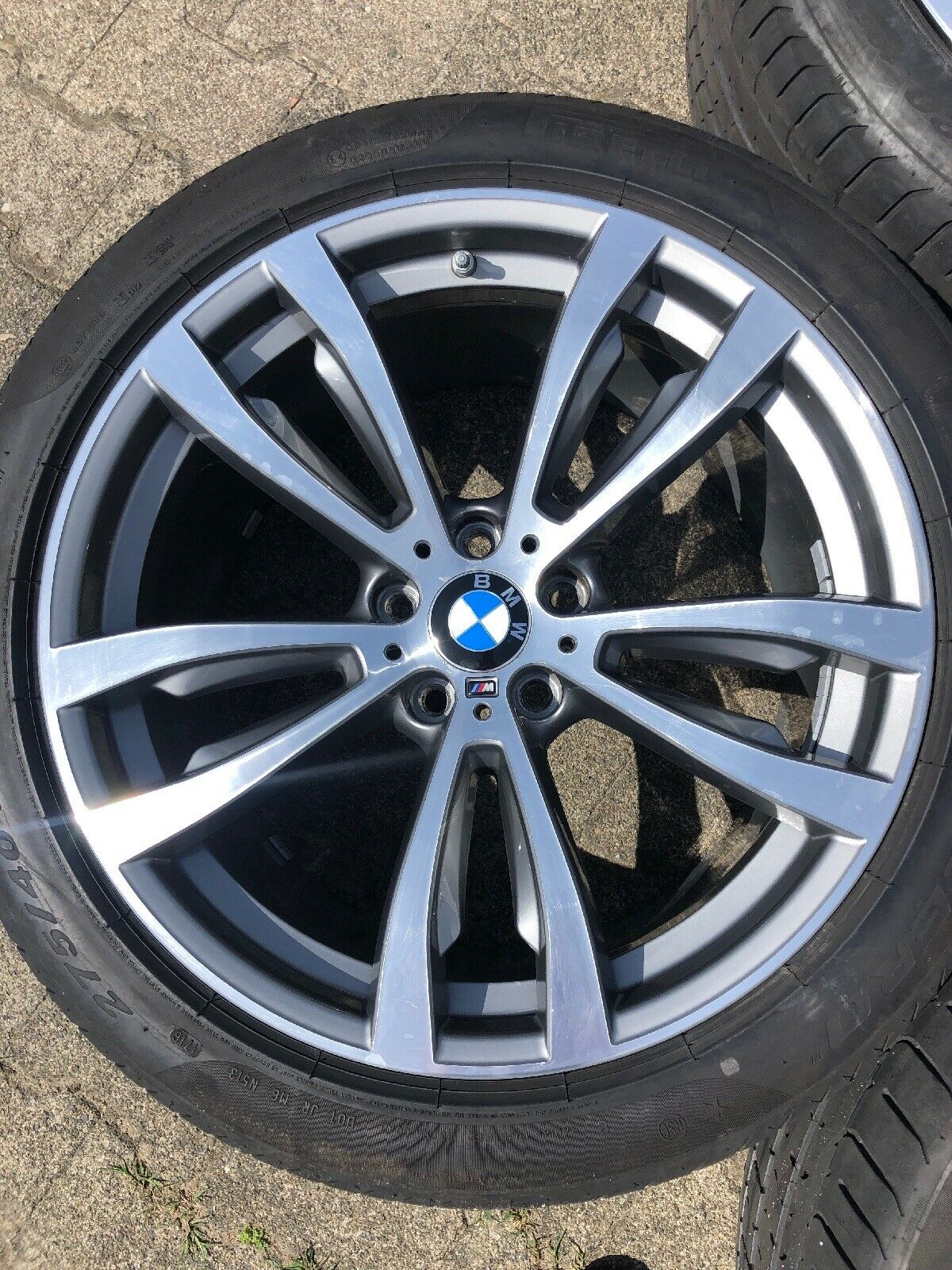 BMW X5 F15 X6 F16 ALUFELGEN M469 TN 7846790 & 7846791 SOMMERREIFEN PIRELLI RDCI