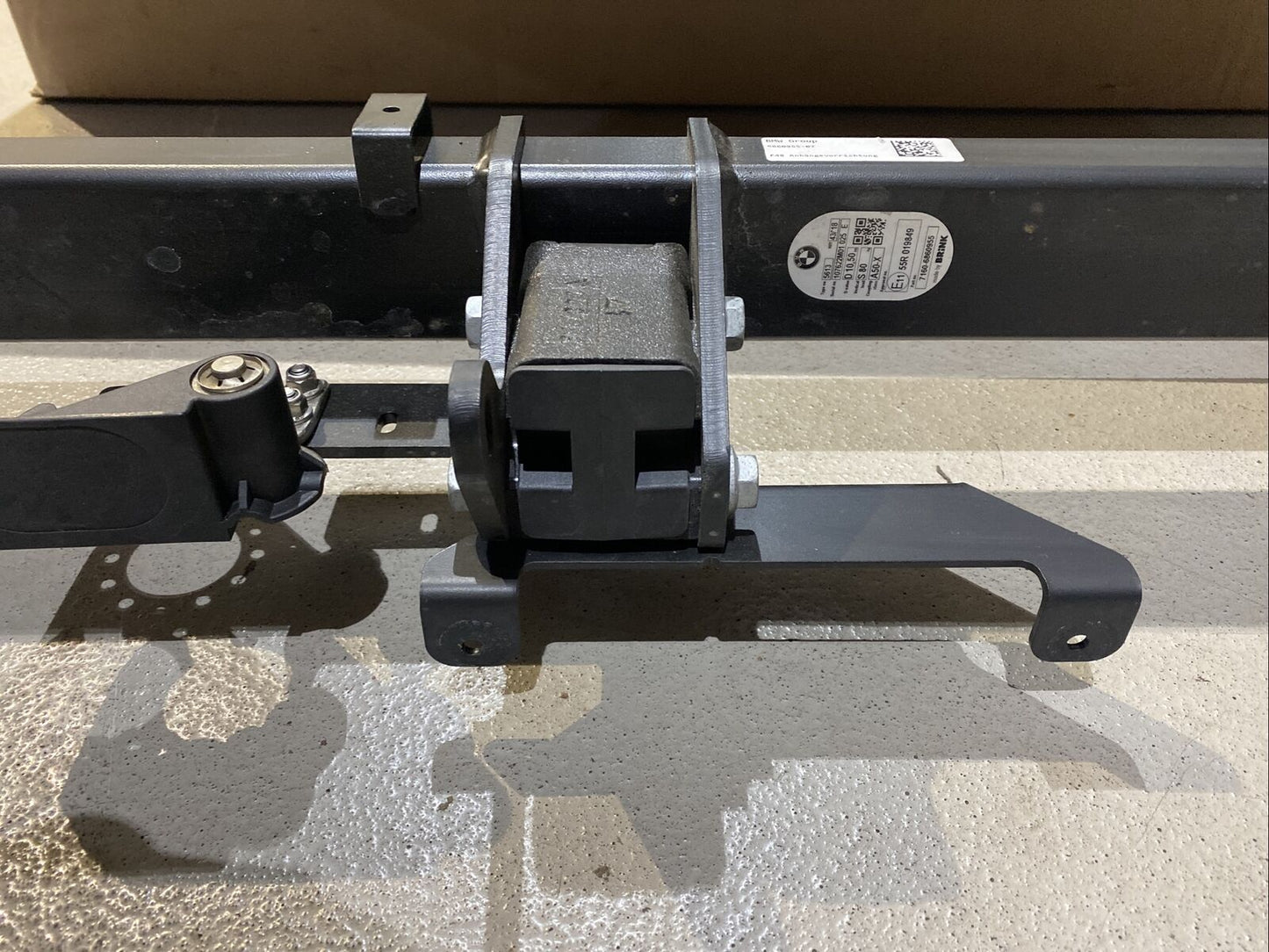 ORIG BMW X1 F48 ANHÄNGERKUPPLUNG abnehmbar QUERTRÄGER Verstärkung 9464289 NEUW.