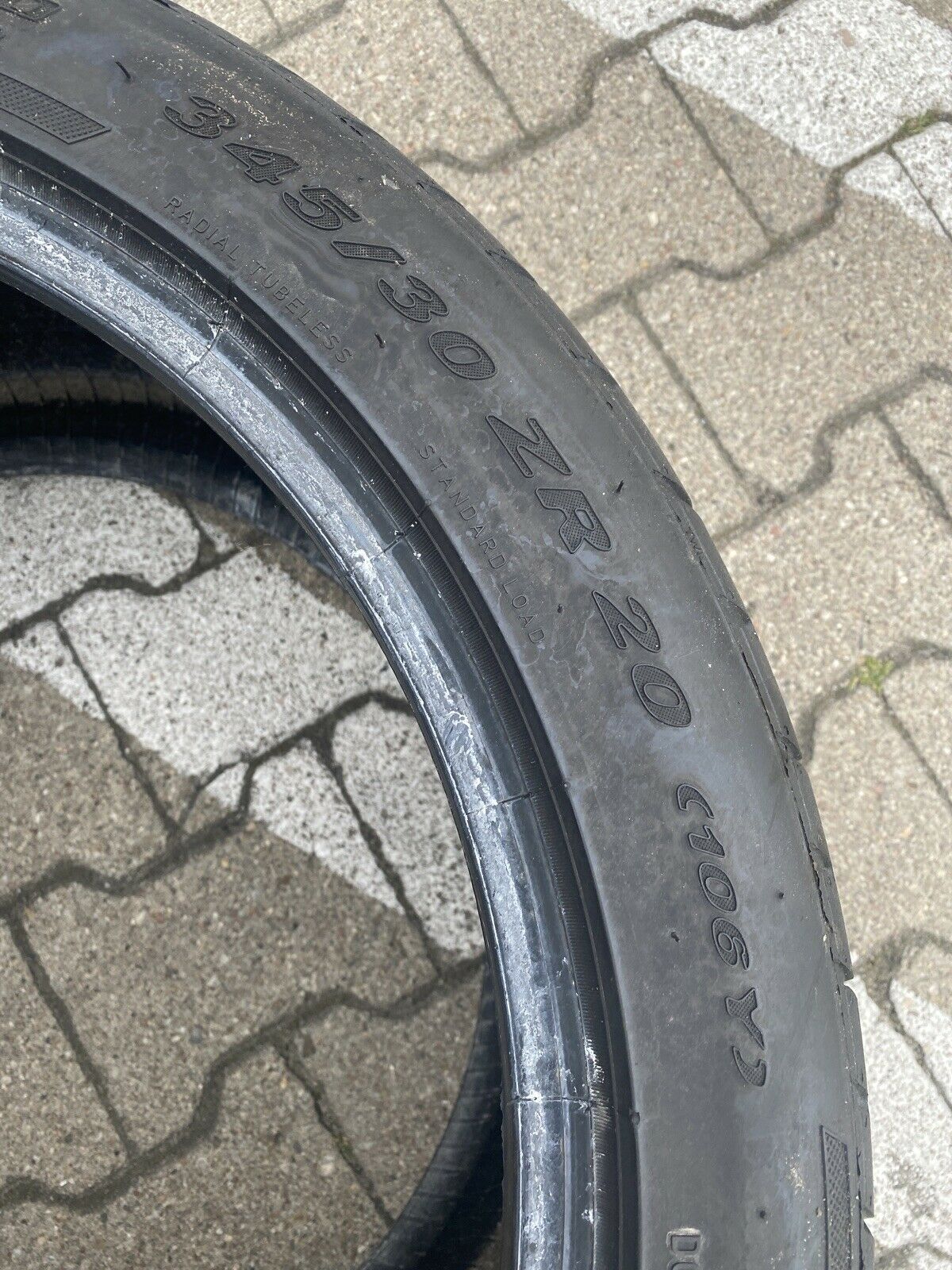 1x FERRARI SOMMERREIFEN 345 30 ZR20 106Y Pirelli P ZERO CORSA F ASIMMETRICO 2