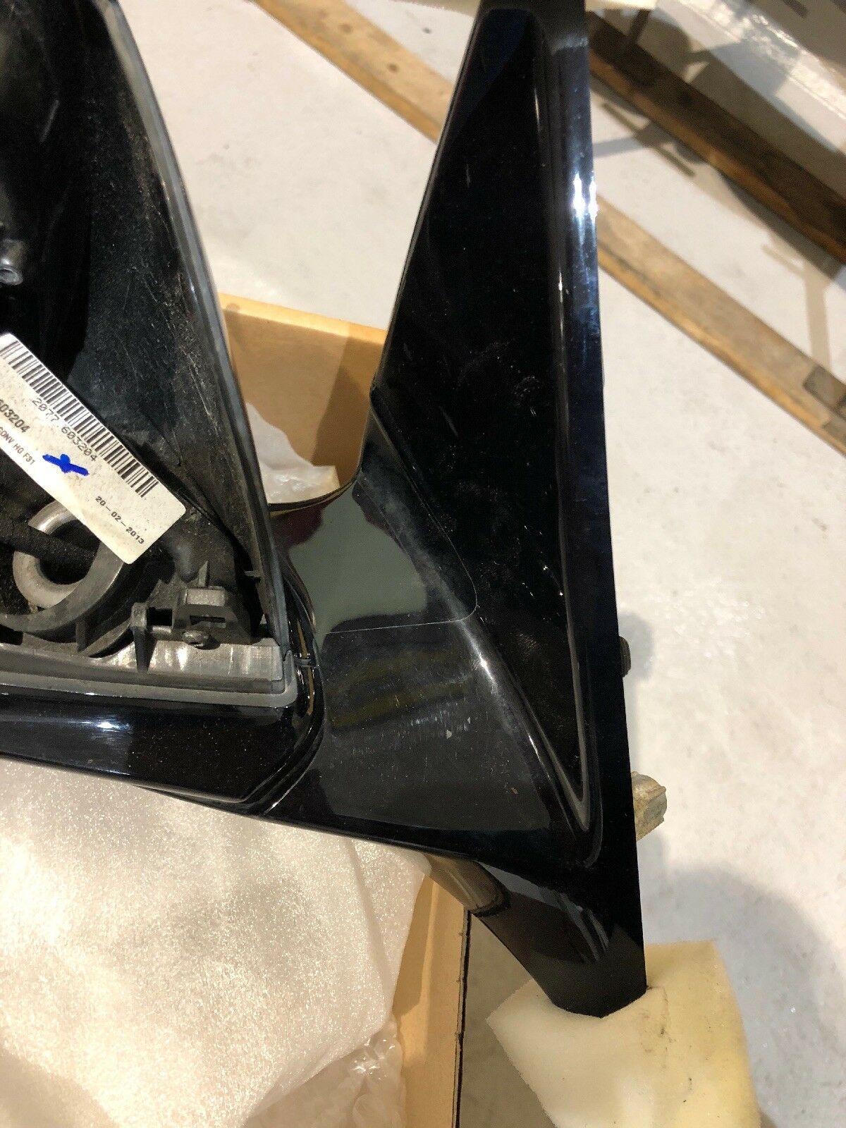 ORIGINAL BMW F30 F31 Aussenspiegel 7345658 Glanz Schwarz M PAKET R.