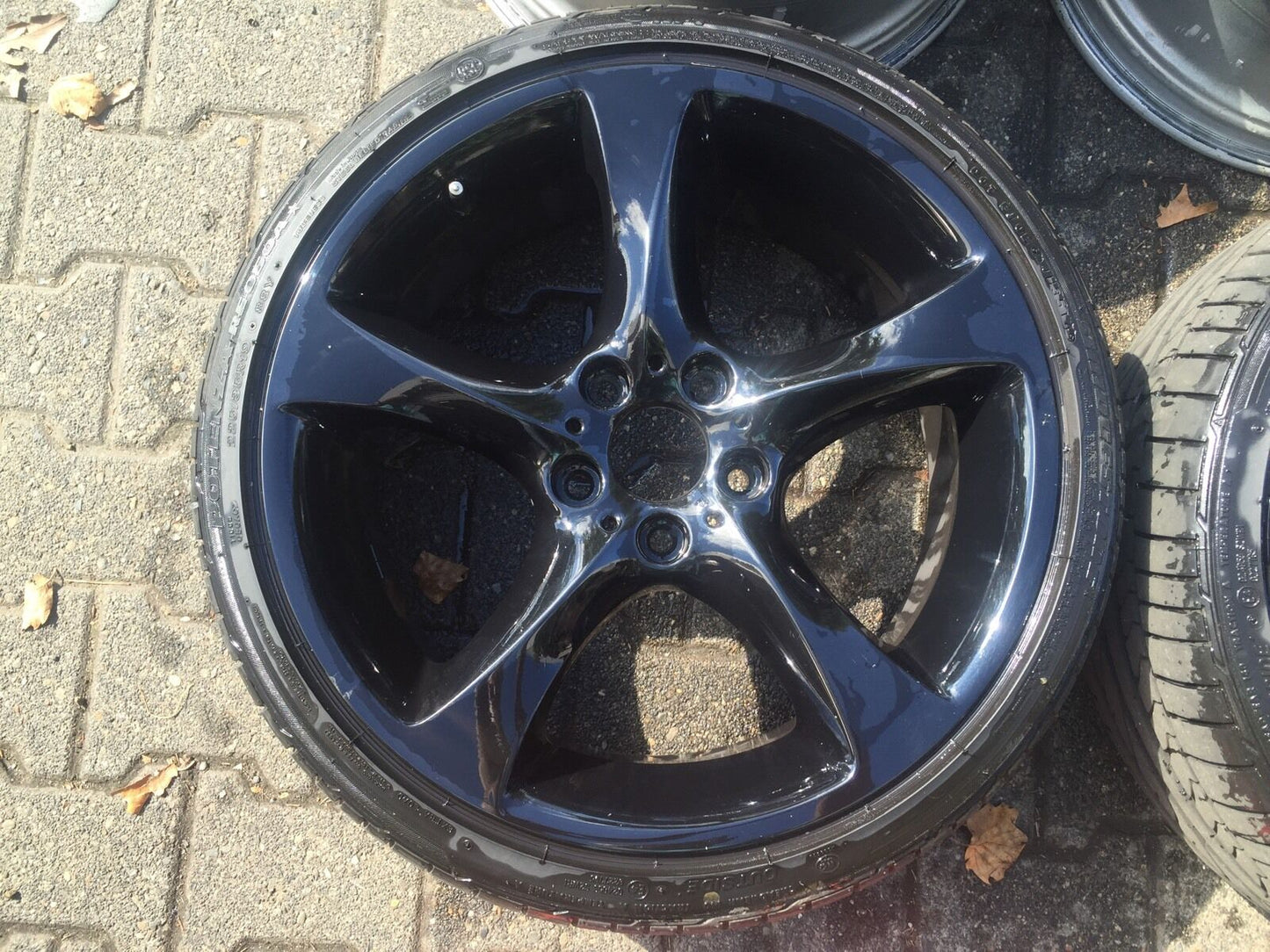4x BMW E90 E91 E92 E93 Sternspeiche 230 ALUFELGEN 8Jx 19 & 9Jx 19 Glanzschwarz