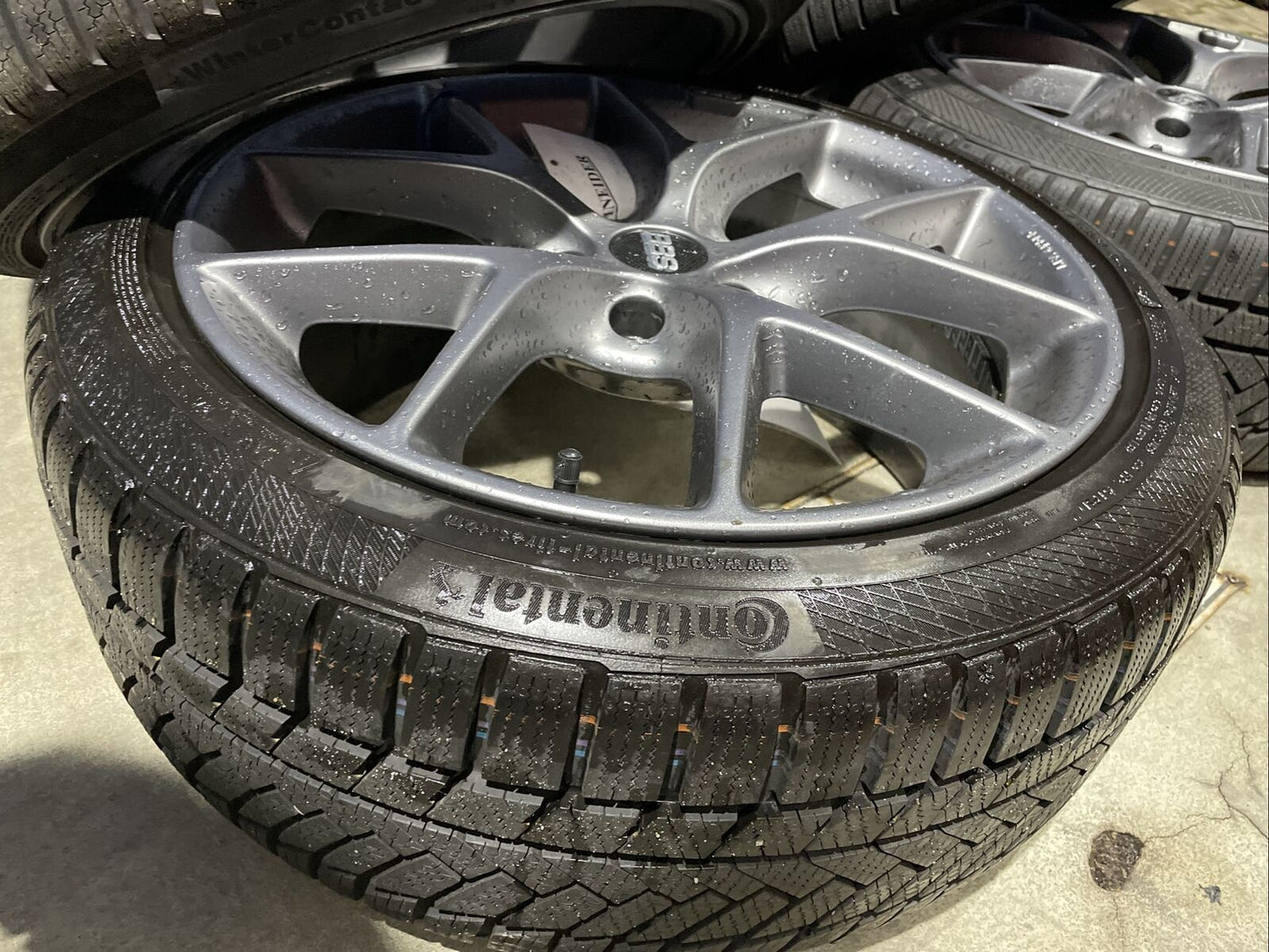 BBS SR16 Alufelgen WINTERREIFEN 225 40 R18 92V XL AUDI 8V 8J 0345134 KBA 49585