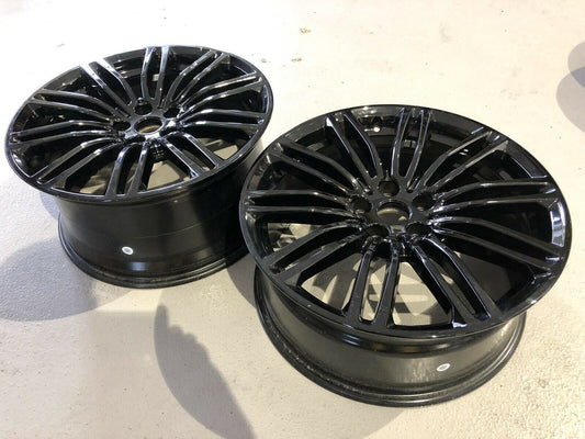 2x ORIGINAL BMW G30 G31 M664 Alufelgen BLACK 7856926 HA 7856925 VA M 664 M PAKET