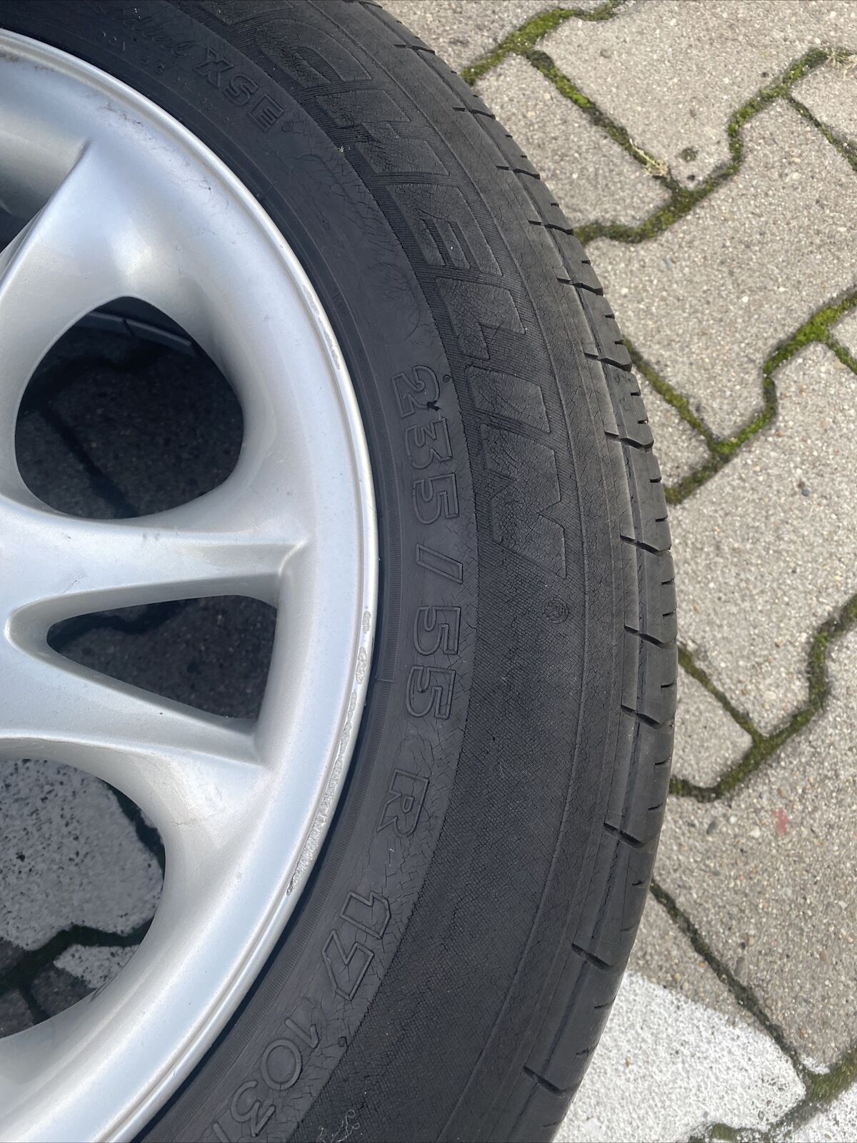 ORIGINAL BMW X3 E83 ALUFELGEN Styling 111 Sommerreifen 235 55 R17 99H 3401199