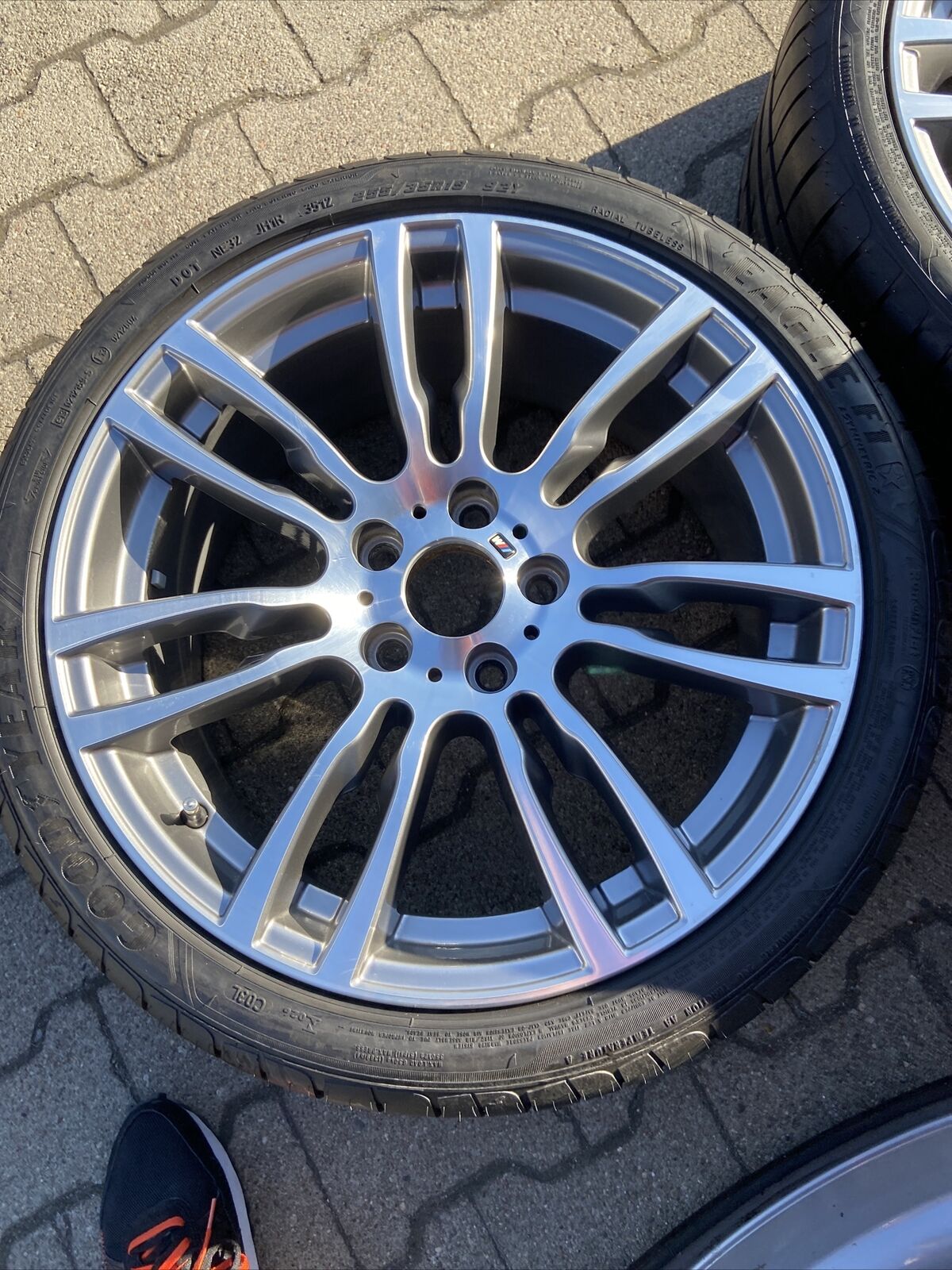 BMW F30 F31 F32 M403 ALUFELGEN 7845882 & 7845883 SOMMERREIFEN 19“ GOODYEAR RSC