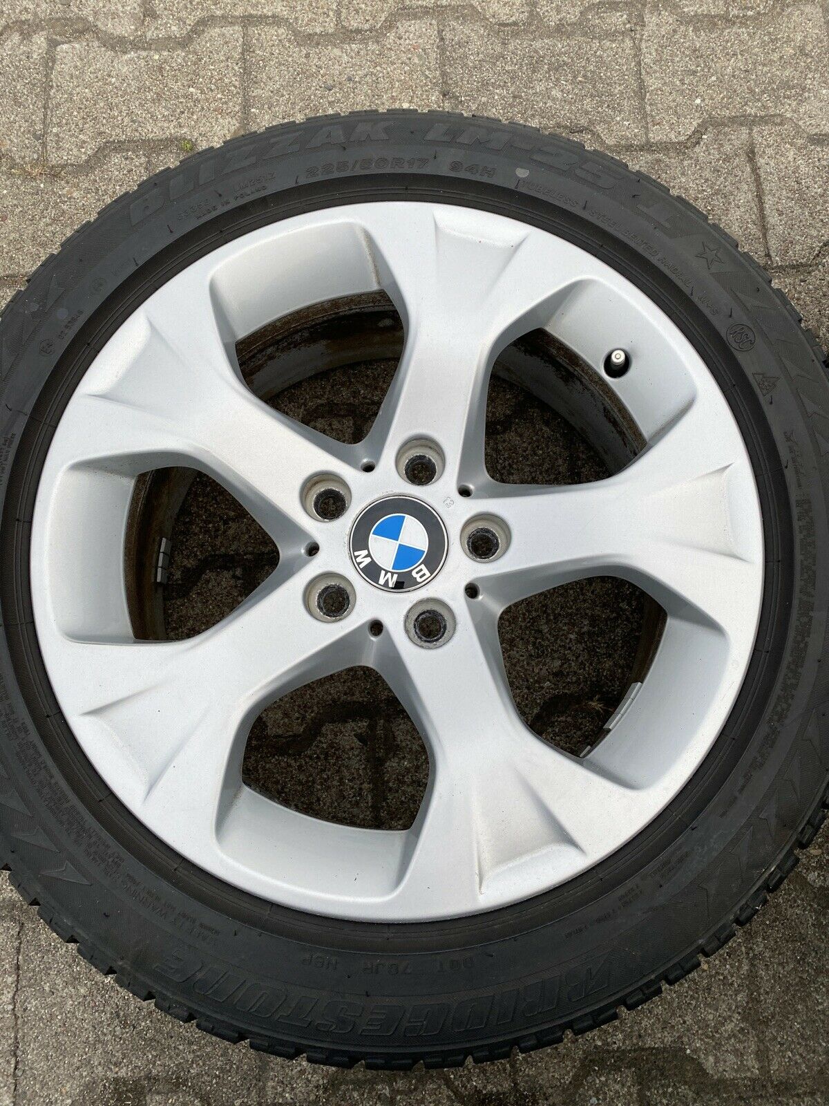 ORIGINAL BMW X1 E84 Alufelgen Sternspeiche 317 m Winterreifen RUNFLAT 225 50 R17