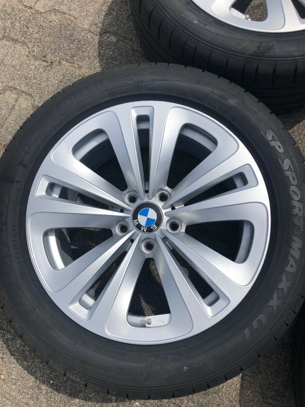 BMW F07 F01 F12 F06 Alufelgen Doppelspeiche 234 Sommerreifen DUNLOP RSC 6775403