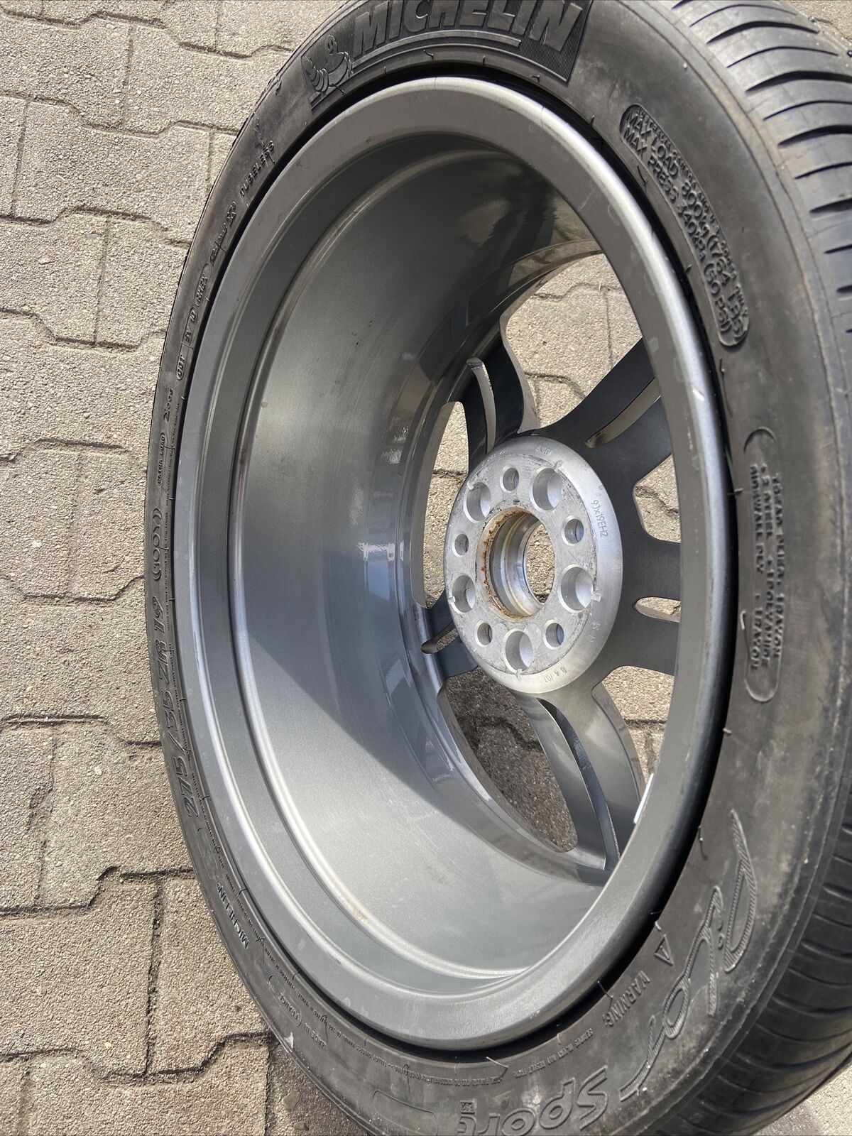 1x SELTENE ORIGINAL BMW E61 E60 M5 M167 ALUFELGE FÜR HINTERACHSE 9J 2283251 IS17