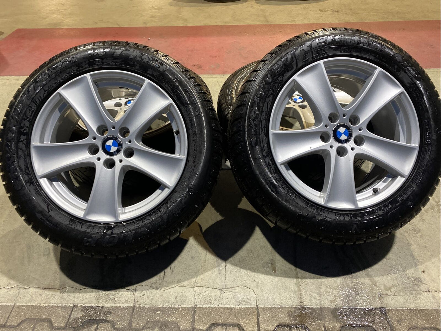 TOP!! BMW X5 E70 ALUFELGEN Styling 209 DUNLOP RSC WINTERREIFEN 255 55 R18 109H