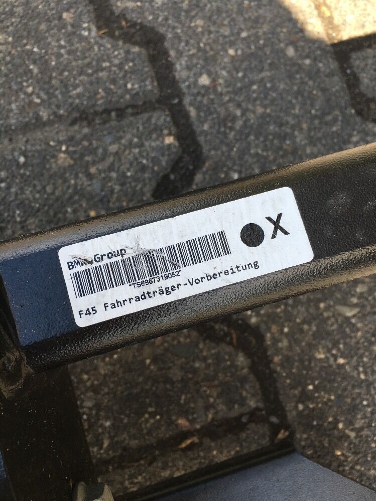 BMW 2er F45 Active Tour Heckträgervorbereitung Fahrradträger Querträger 6867319