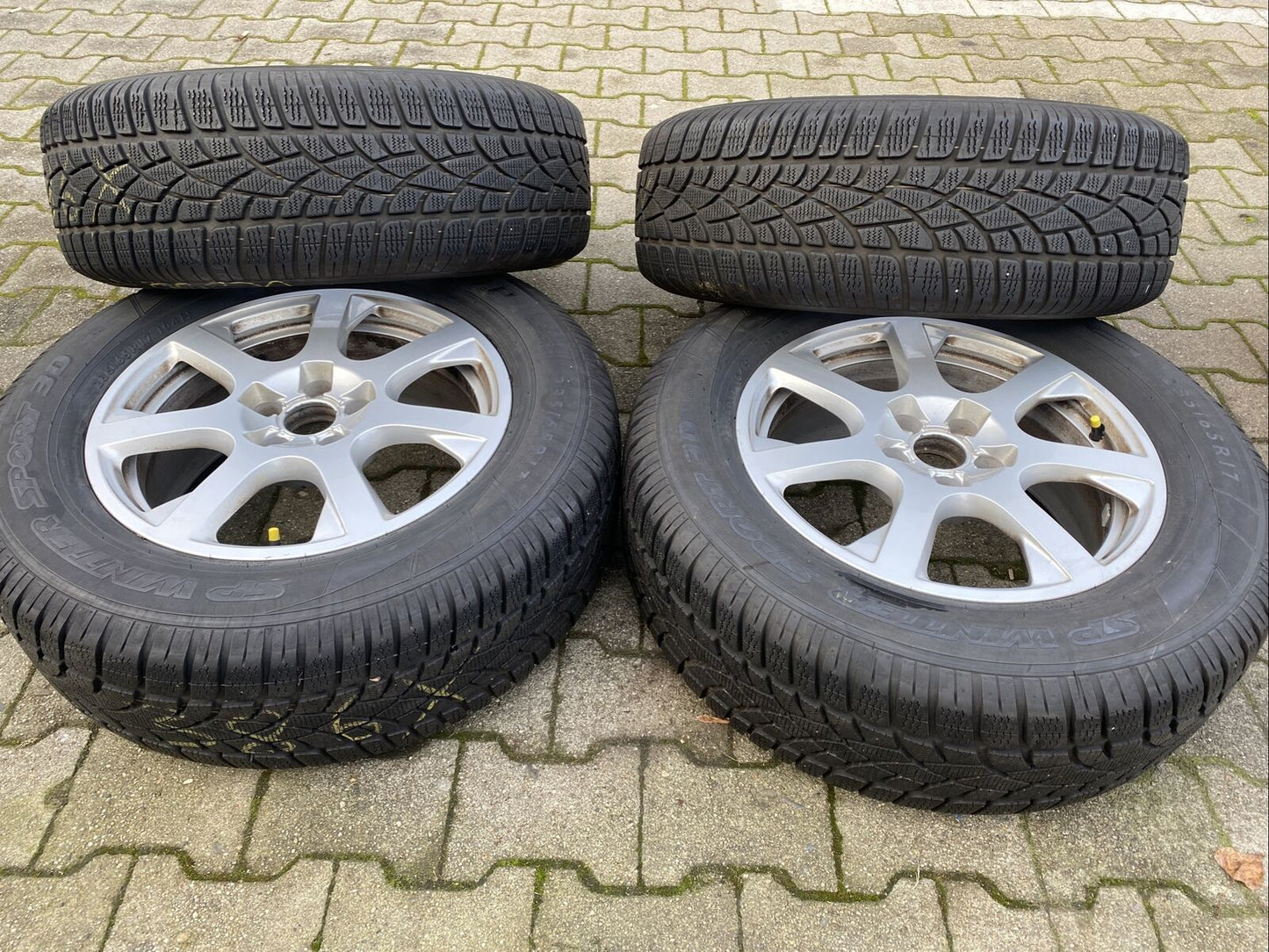 AUDI Q5 Alufelgen 8R DUNLOP SP 8R0601025E WINTERREIFEN 235 65 R17 104H DOT 2916