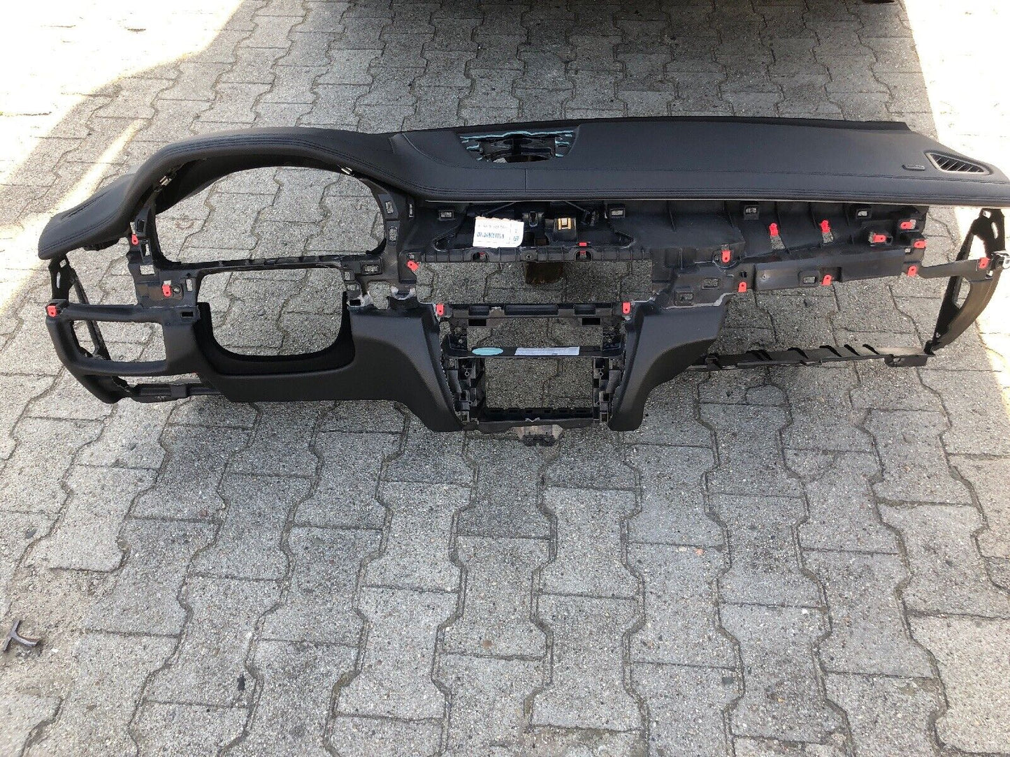 BMW X6 F16 LEDER Armaturenbrett SCHWARZ mit HEAD UP 9323565 INDIVIDUAL