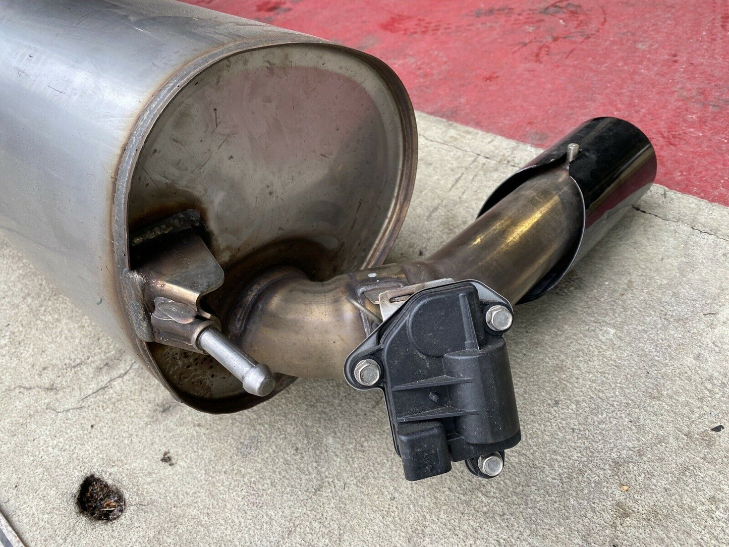 BMW F30 F32 KLAPPENAUSPUFF 440i Auspuff Endschalldämpfer Auspuffanlage 8650846