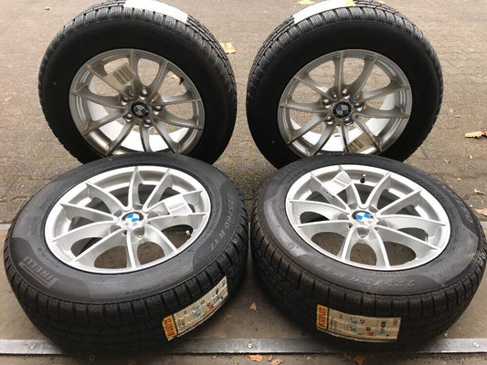 NEUE BMW X3 F25 X4 F26 ALUFELGEN WINTERREIFEN V Speiche 304 m 225 60 R17 99H TOP