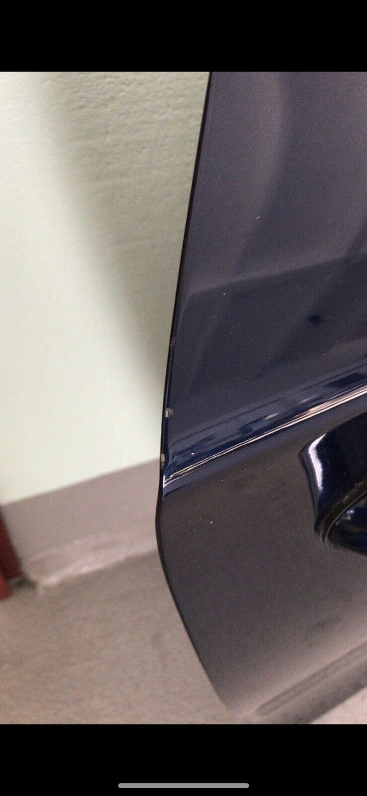 ORIGINAL BMW E81 E82 E88 TÜR Links Beifahrertür Stoßstange Tiefseeblau Metallic