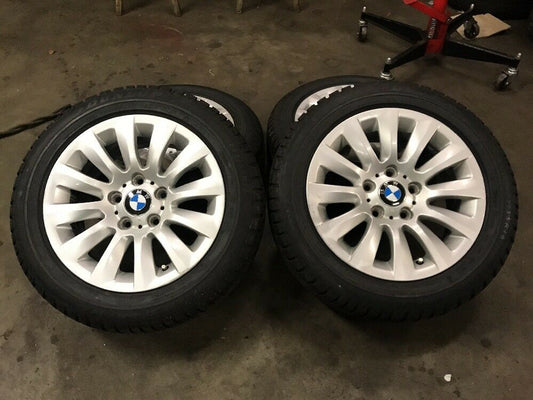 BMW E90 E91 LCI Alufelgen Styling 282 DUNLOP 205 55 R16 91H 6783628 WINTERREIFEN