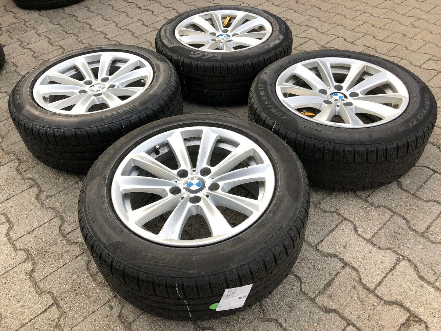 BMW F10 F11 F06 F12 V Speiche 236 Alufelgen Winterreifen 225 55 R17 97H PIRELLI
