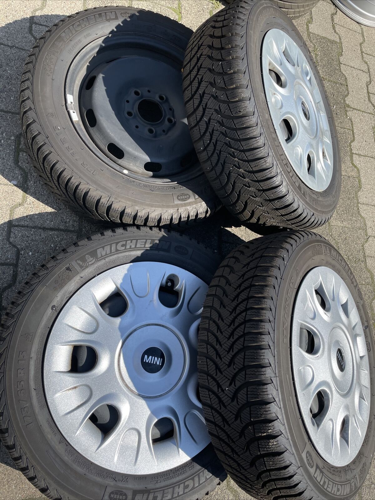 MINI COOPER ONE F56 F55 F57 Winterreifen RDCI 175 65 R15 84H MICHELIN RADKAPPEN