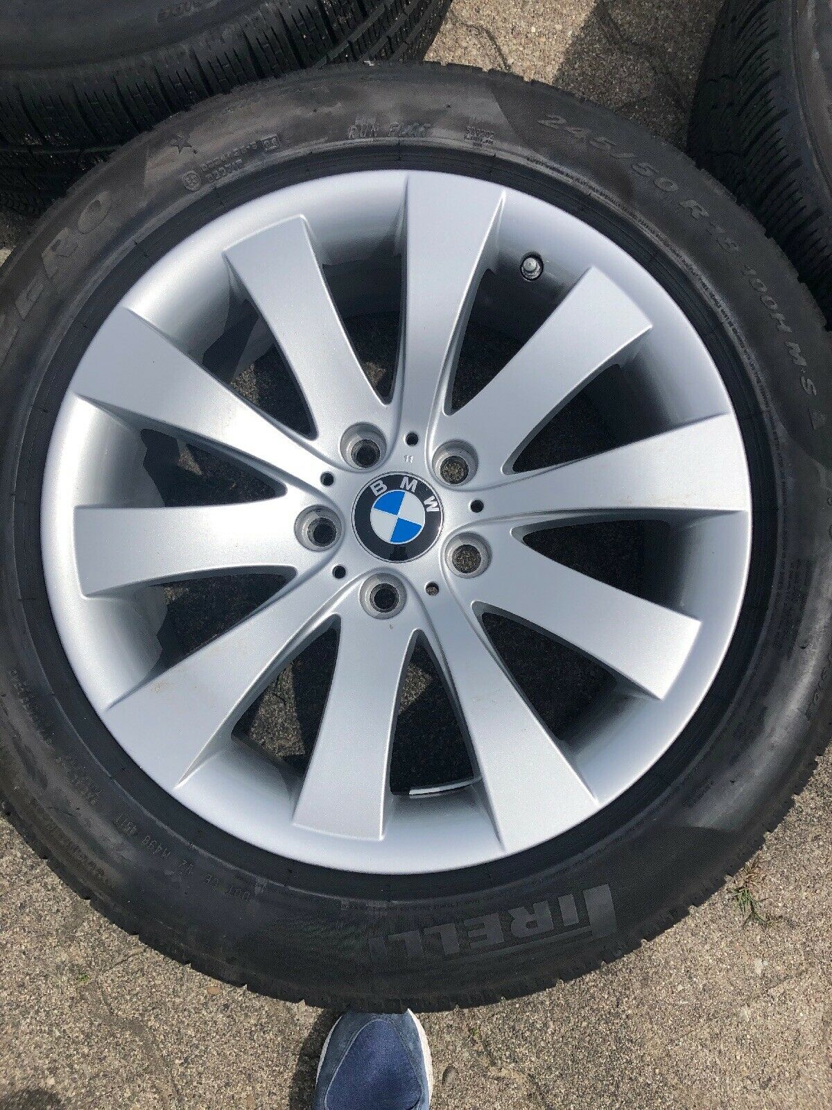BMW F07 GT F01 F02 Alufelgen Sternspeiche 250 Winterreifen PIRELLI RSC 6777777