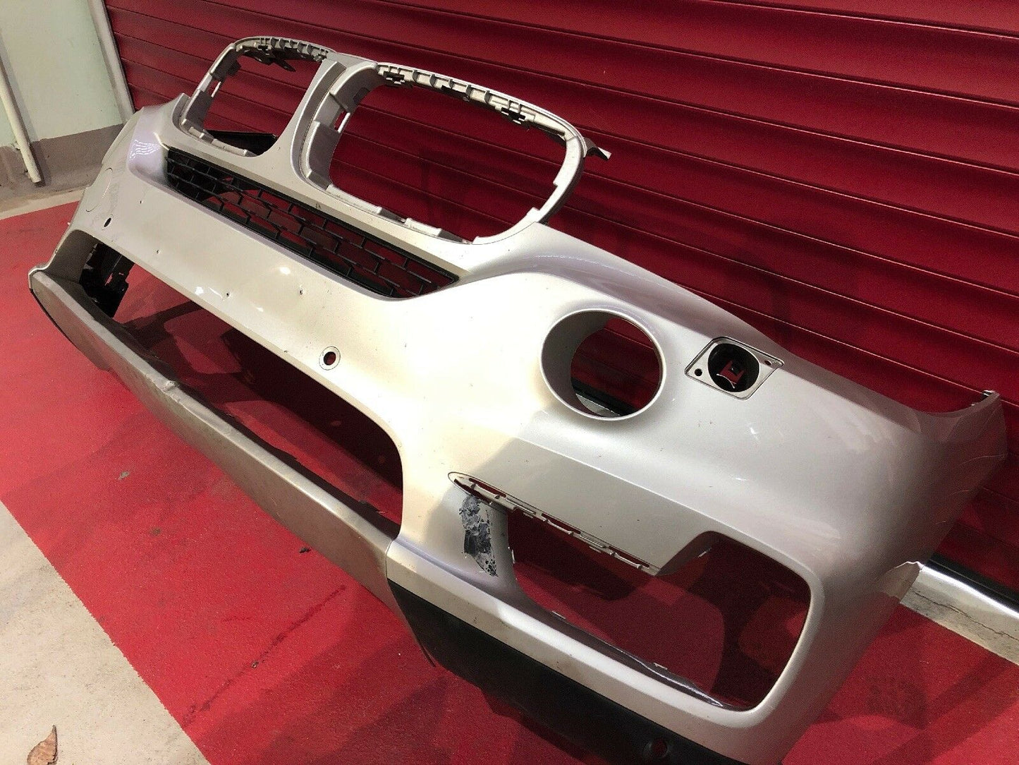 ORIGINAL BMW X5 F15 Stoßstange m SWR PDC vorne Spoiler unten