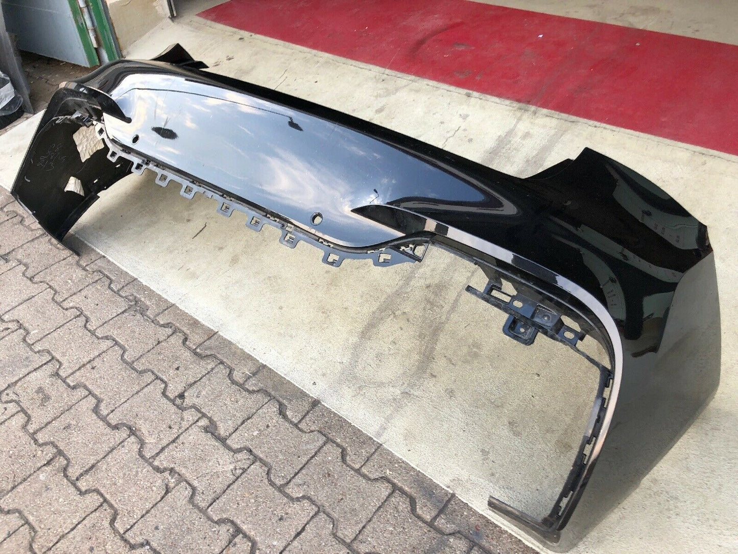 ORIGINAL BMW X6 F16 M Paket Stoßstange Sportpaket hinten Black Sapphire 8056534