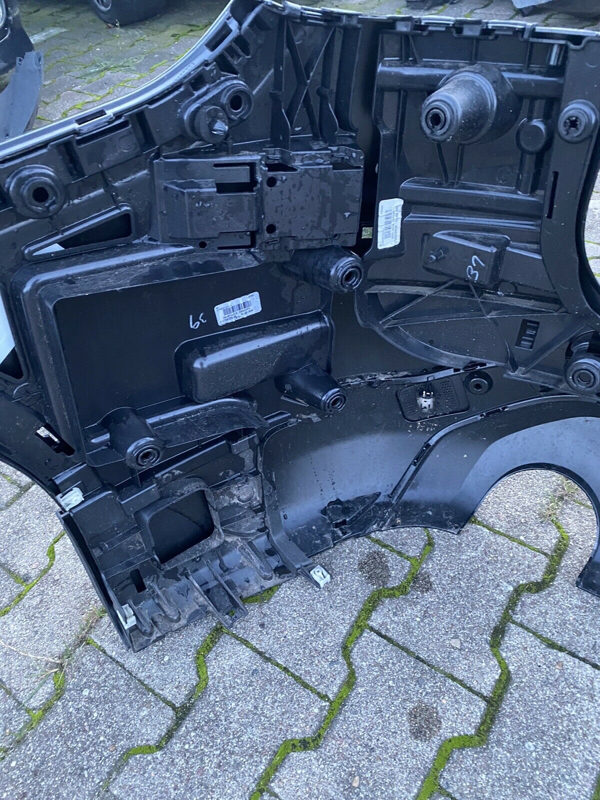 ORIG. BMW X3 G01 Stoßstange KOMPLETT HINTEN aktuelles Modell Aufnahme L R MITTE