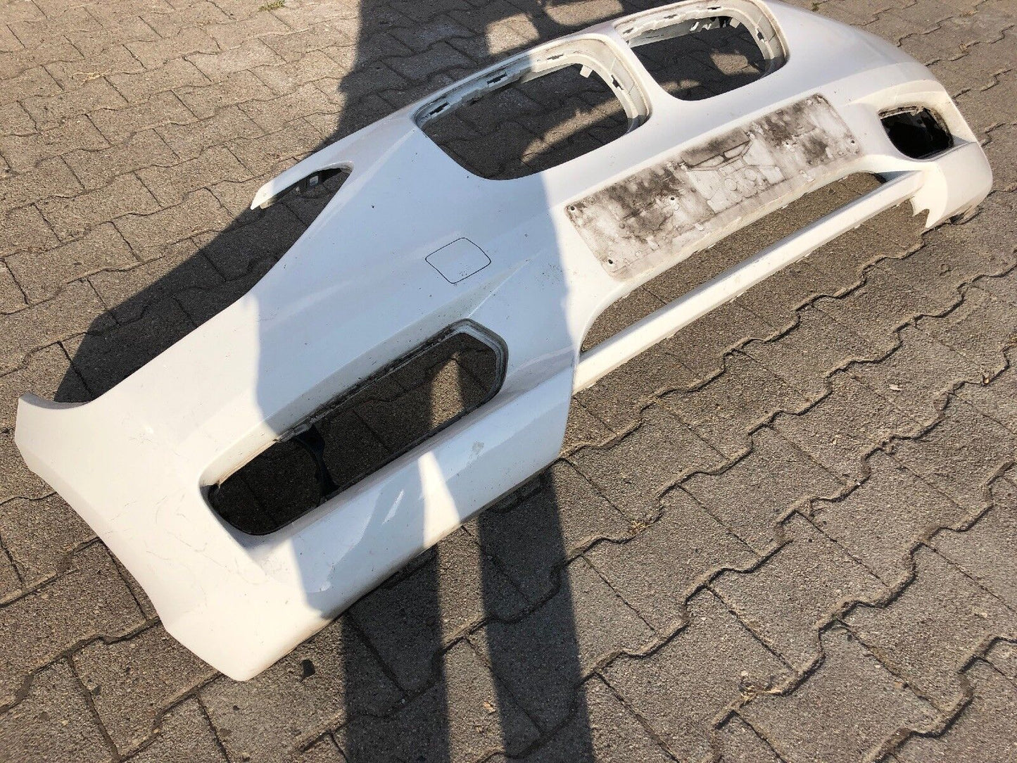 ORIGINAL BMW F20 F21 Stoßstange OHNE PDC & SWR VORFACELIFT Alpinweiss
